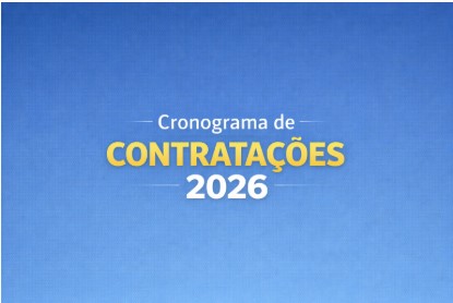 Cronograma de Contratações 2026